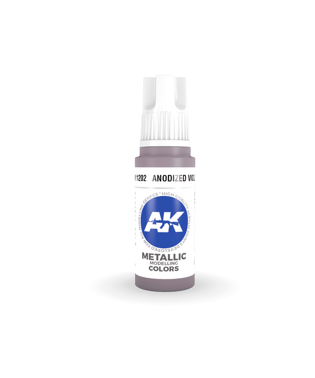 AK ACRYLIC AK11202 Anodized Violet Metallic 17ml