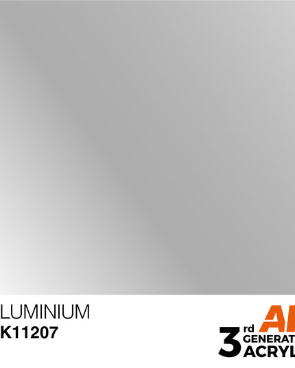 AK ACRYLIC AK11207 Aluminium Metallic 17ml