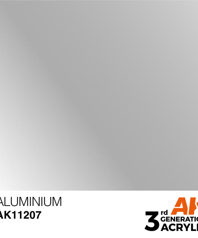 AK ACRYLIC AK11207 Aluminium Metallic 17ml