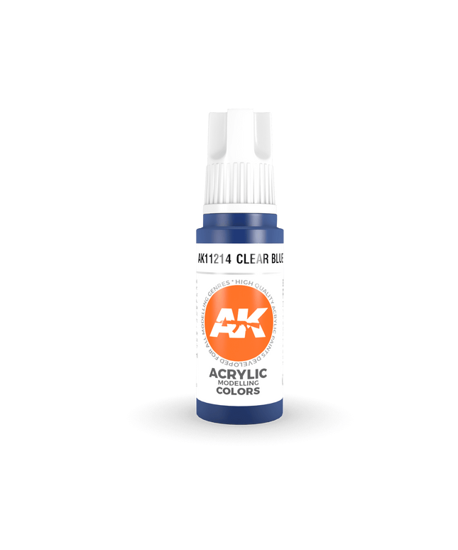 AK ACRYLIC AK11214 Clear Blue 17ml