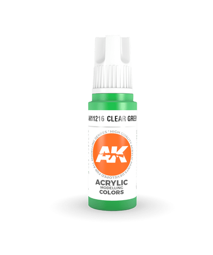 AK ACRYLIC AK11216 Clear Green 17ml