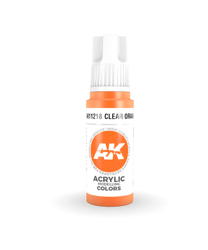 AK ACRYLIC AK11218 Clear Orange 17ml