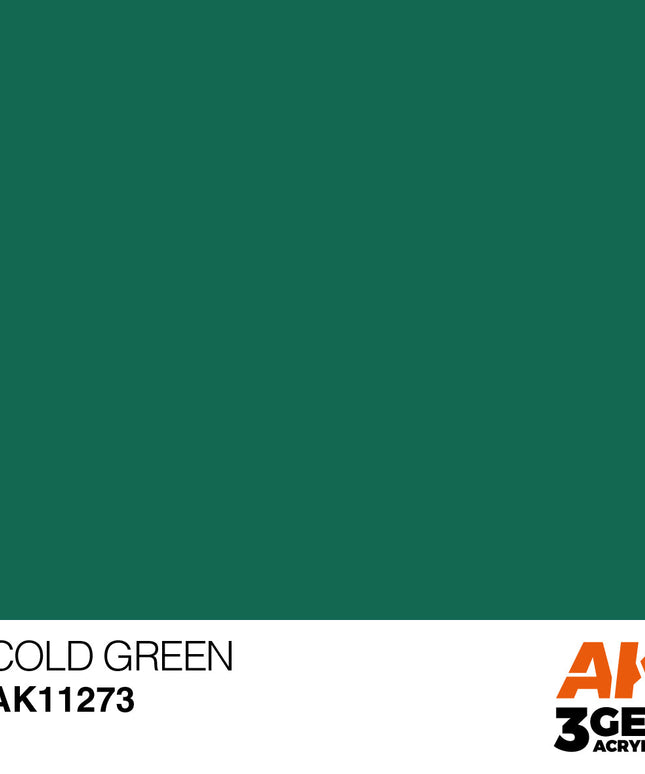 AK ACRYLIC AK11273 Cold Green COLOR PUNCH 17 ml