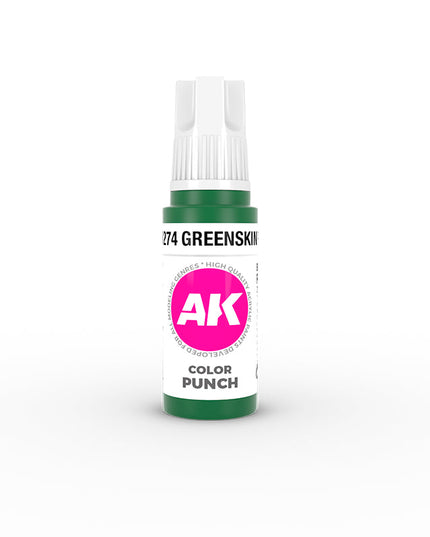 AK ACRYLIC AK11274 Greenskin Punch COLOR PUNCH 17 ml
