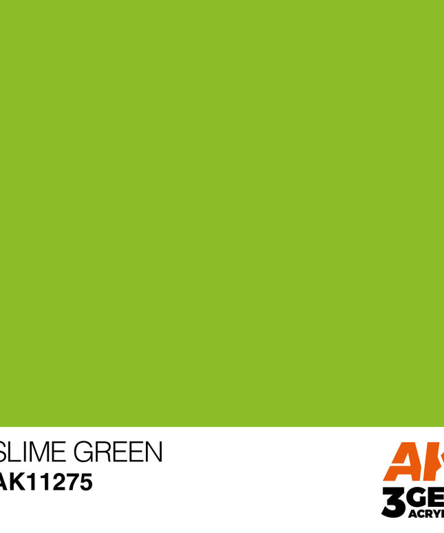 AK ACRYLIC AK11275 Slime green COLOR PUNCH 17 ml