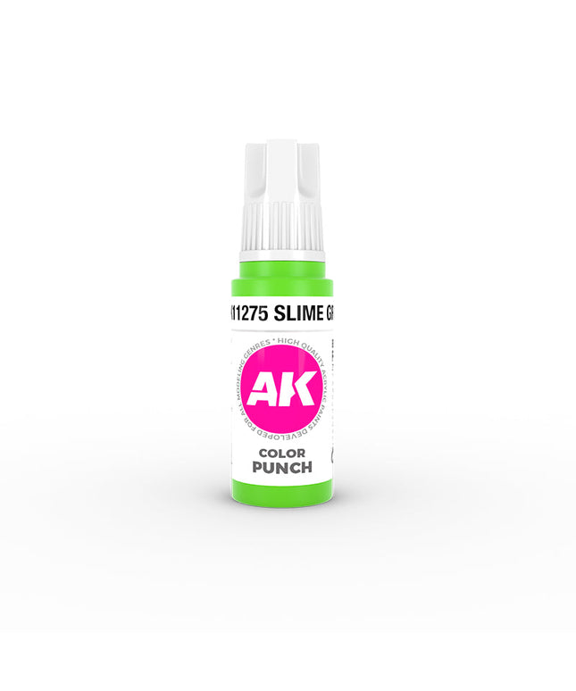 AK ACRYLIC AK11275 Slime green COLOR PUNCH 17 ml