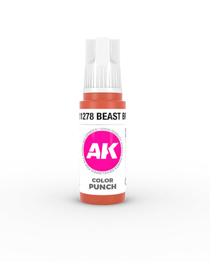 AK ACRYLIC AK11278 Beast Brown COLOR PUNCH 17 ml