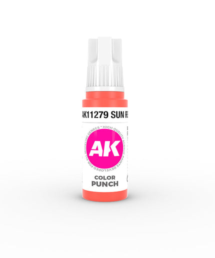 AK ACRYLIC AK11279 Sun Red COLOR PUNCH 17 ml