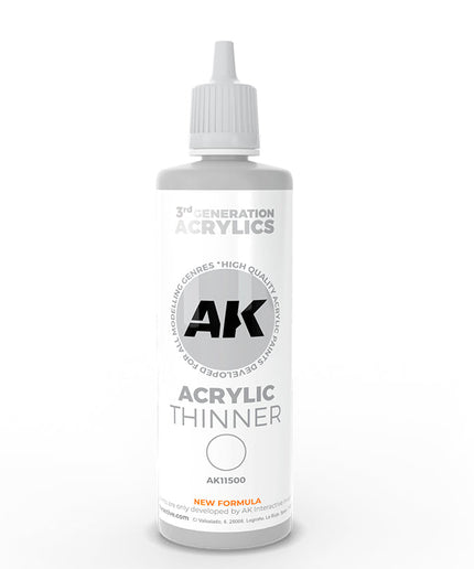 AK AK11500 ACRYLIC 3GEN  THINNER 100 ML