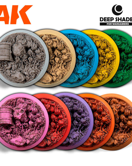 AK ACRYLIC AK13001 BLACK NIGHT - Deep Shade 30ml