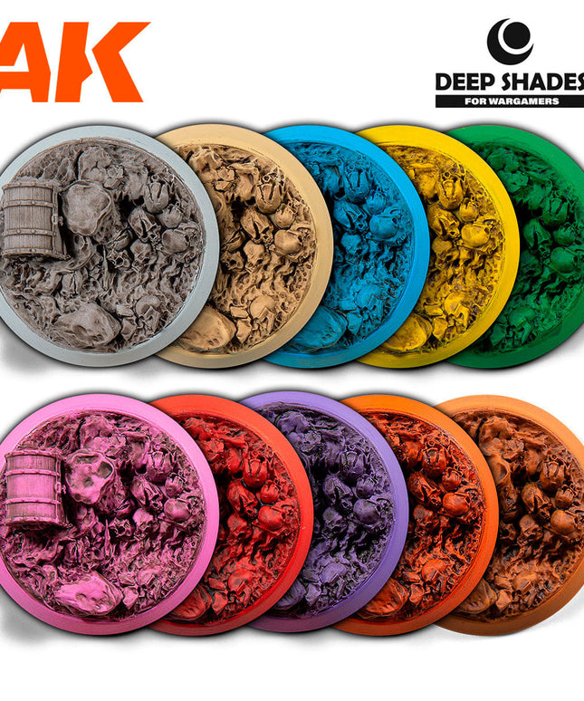 AK ACRYLIC AK13001 BLACK NIGHT - Deep Shade 30ml