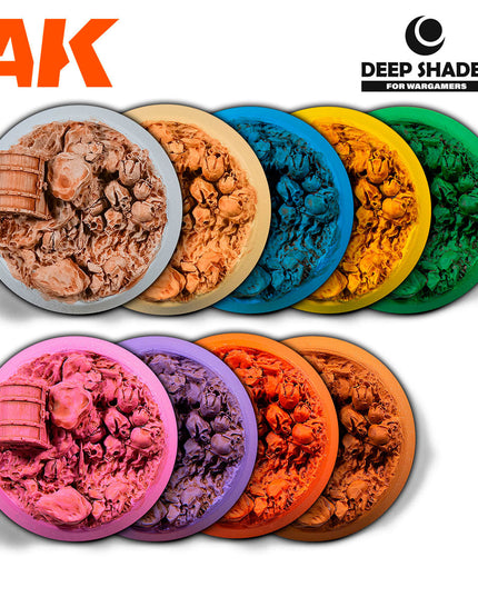 AK ACRYLIC AK13003 REDDISH FILTH - Deep Shade 30ml