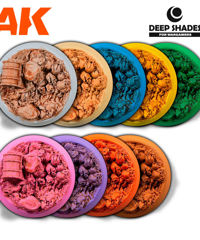 AK ACRYLIC AK13003 REDDISH FILTH - Deep Shade 30ml