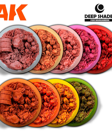 AK ACRYLIC AK13006 HUMAN SKIN - Deep Shade 30ml