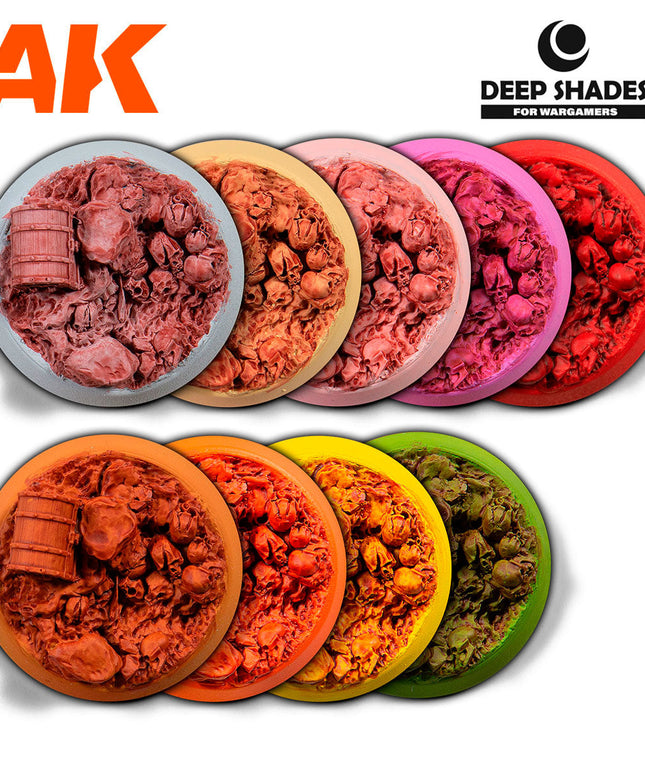 AK ACRYLIC AK13006 HUMAN SKIN - Deep Shade 30ml