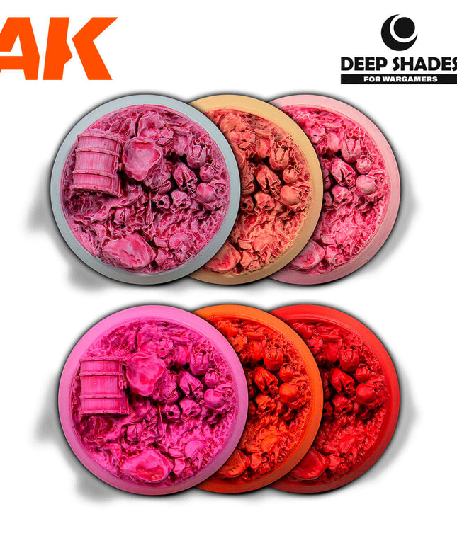 AK ACRYLIC AK13009 CARMINE DAWN - Deep Shade 30ml