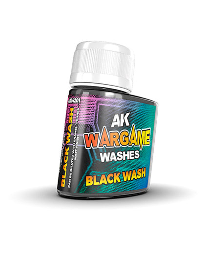 AK ACRYLIC AK14201 Black Wash 35ml
