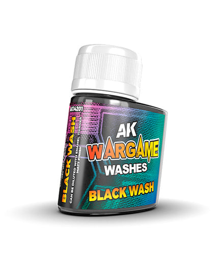 AK ACRYLIC AK14201 Black Wash 35ml