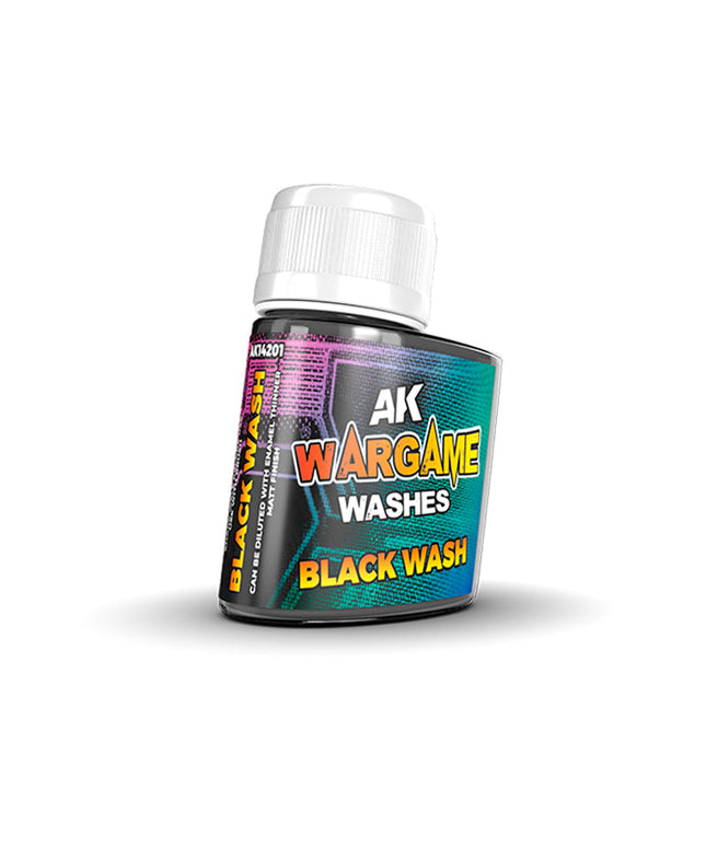 AK ACRYLIC AK14201 Black Wash 35ml