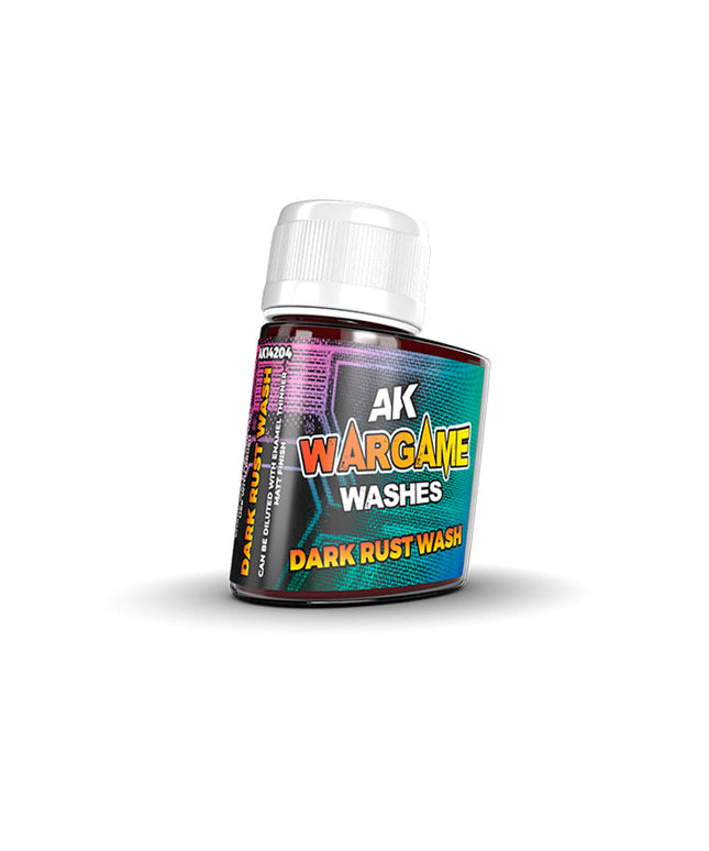 AK ACRYLIC AK14204 Dark Rust Wash 35ml