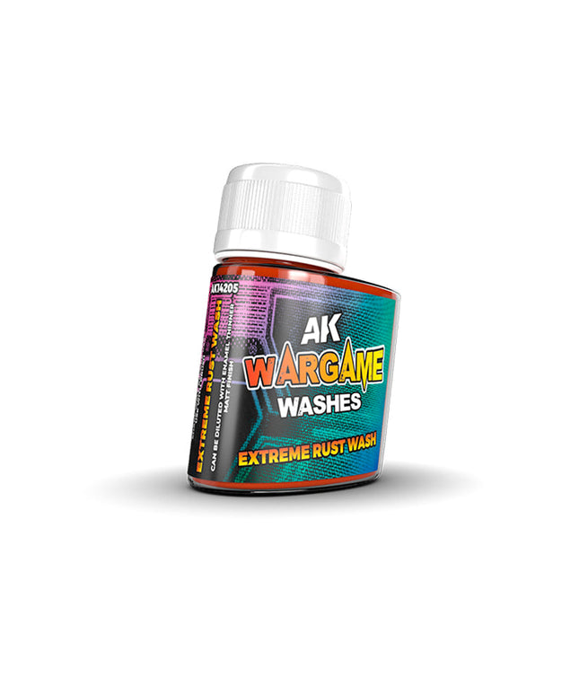 AK ACRYLIC AK14205 Extreme Rust Wash 35ml