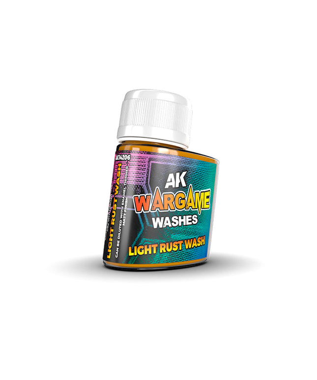 AK ACRYLIC AK14206 Light Rust Wash 35ml