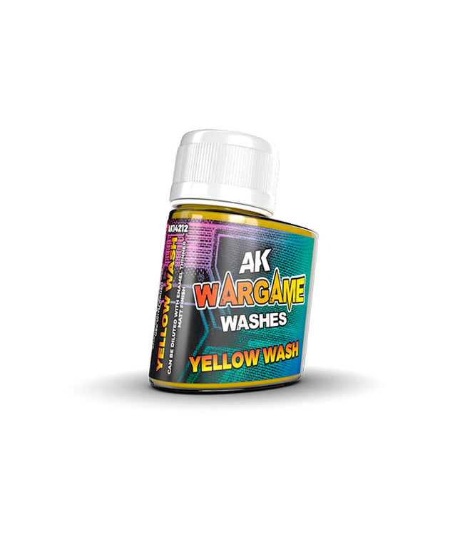 AK ACRYLIC AK14212 Yellow Wash 35ml