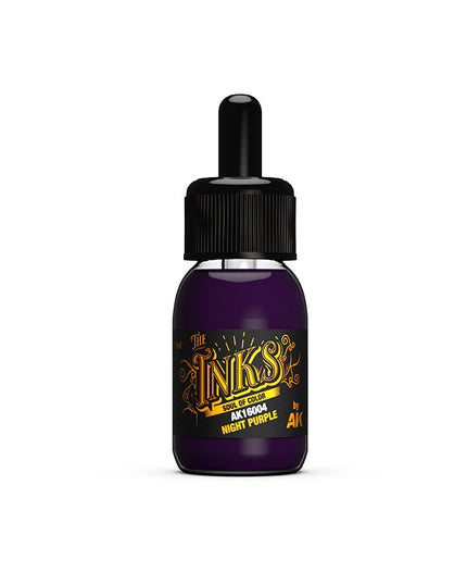 AK ACRYLIC AK16004	Night Purple - The INKS 30ml