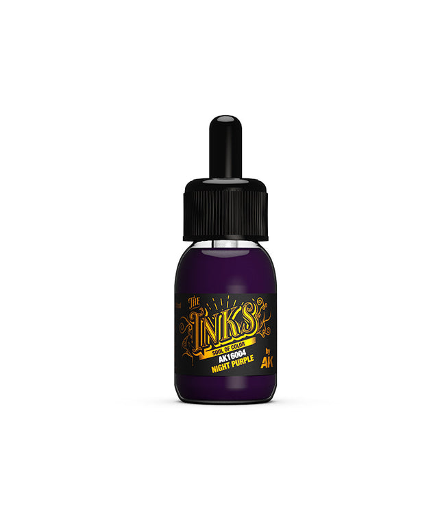 AK ACRYLIC AK16004	Night Purple - The INKS 30ml
