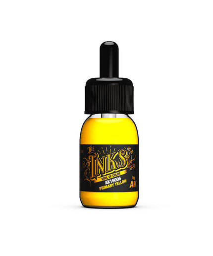 AK ACRYLIC AK16006	Primary Yellow - The INKS 30ml