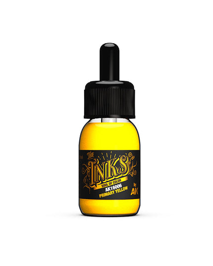 AK ACRYLIC AK16006	Primary Yellow - The INKS 30ml