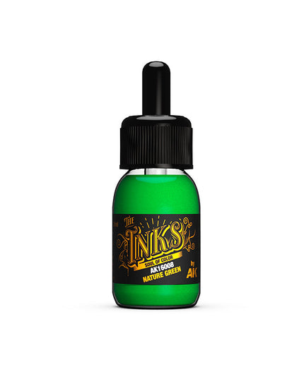 AK ACRYLIC AK16008	Nature Green - The INKS 30ml