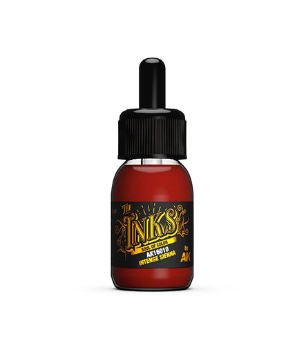 AK ACRYLIC AK16010	Intense Sienna - The INKS 30ml