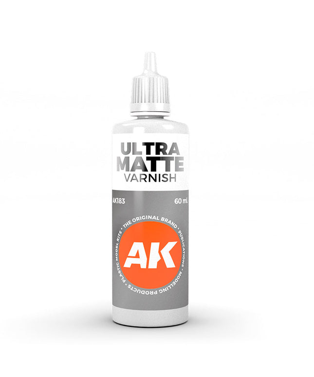 AK ACRYLIC AK183 Ultra Matte Varnish 60ml