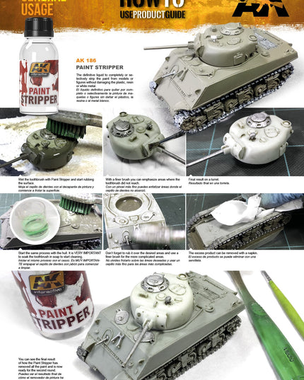 AK AK11586 PAINT STRIPPER 250ml