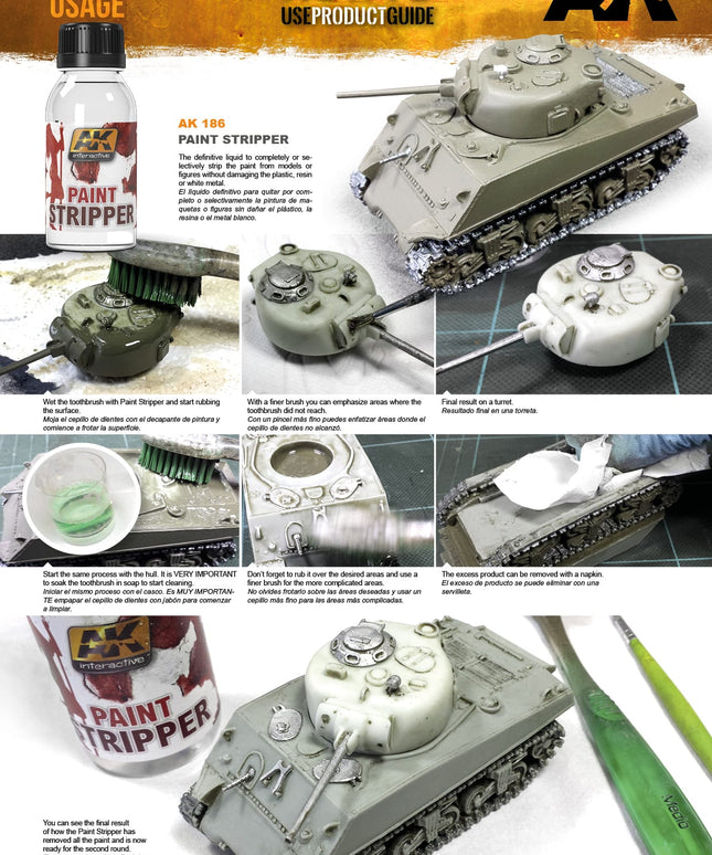 AK AK11586 PAINT STRIPPER 250ml