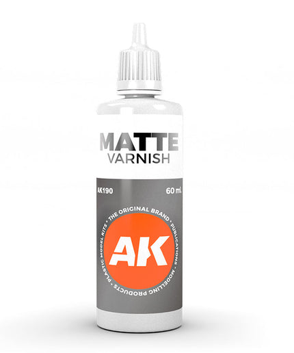 AK ACRYLIC AK190 Matte Varnish 60ml