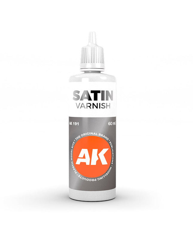 AK ACRYLIC AK191 Satin Varnish 60ml