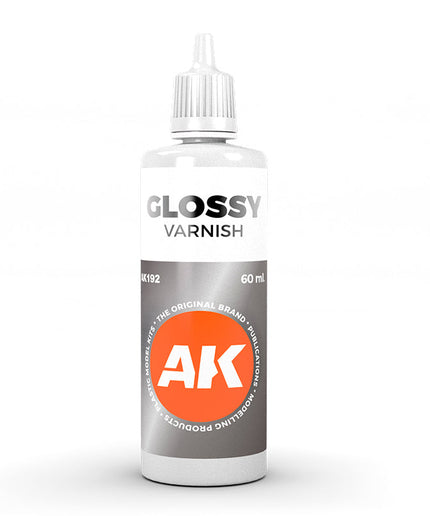 AK ACRYLIC AK192 Glossy Varnish 60 ml