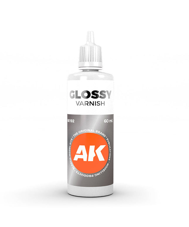 AK ACRYLIC AK192 Glossy Varnish 60 ml