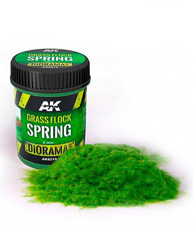 AK AK8219 GRASS FLOCK 2MM SPRING