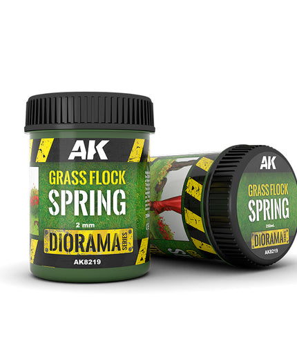 AK AK8219 GRASS FLOCK 2MM SPRING
