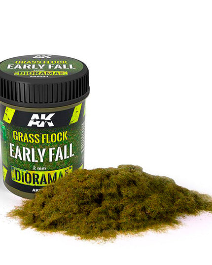 AK AK8221 GRASS FLOCK 2MM EARLY FALL