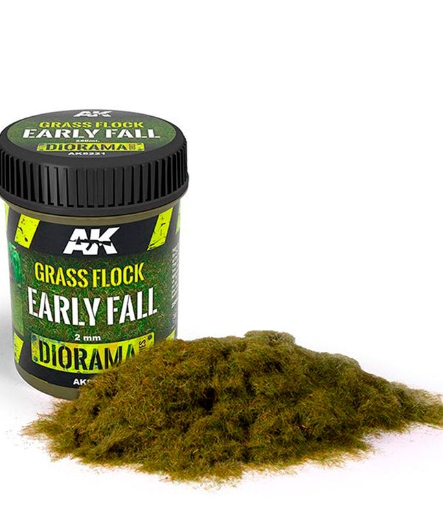 AK AK8221 GRASS FLOCK 2MM EARLY FALL