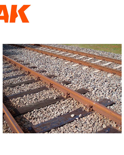 AK AK8256 Small Railroad Ballast 1/72