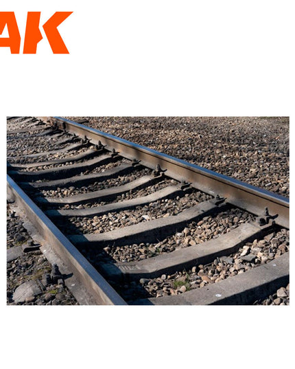 AK AK8256 Small Railroad Ballast 1/72