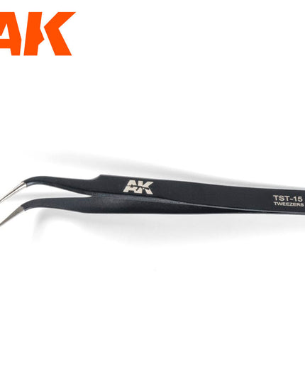 AK AK9007 Precise Curved Tweezers