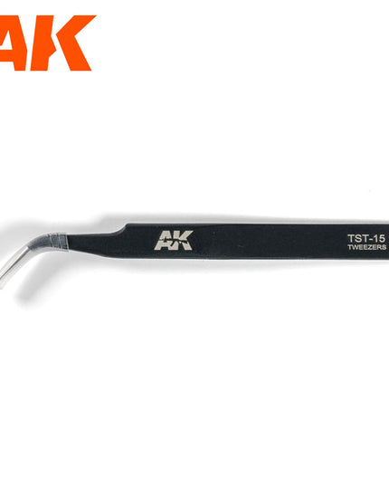 AK AK9007 Precise Curved Tweezers