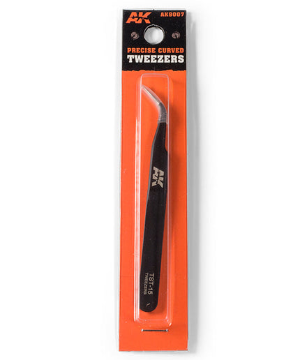 AK AK9007 Precise Curved Tweezers