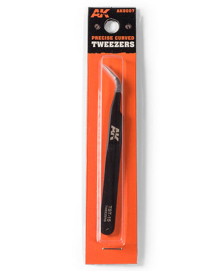 AK AK9007 Precise Curved Tweezers